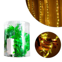 Гирлянда светодиодная новогодняя белая Штора Плакучая Ива 200 LED 3 х 1м.