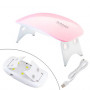 УФ-лампа для сушки, наращивания гелевых ногтей SUN Mini 6Вт LED+UV USB