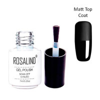 Финишное топовое покрытие Матовый Matt Топ для гель-лака Rosalind 7мл