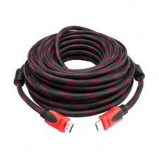 Кабель HDMI - HDMI 15м v1.4 позолоченный в оплетке