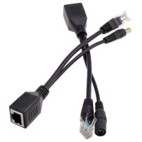 2x Спліттер PoE для CCTV камер Ethernet 5.5x2.1
