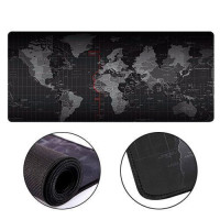Игровая поверхность, большой коврик для мышки игровой 90х40см Карта Мира