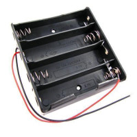 Бокс на 4шт 18650 батареї, 14.8 В, харчування Arduino