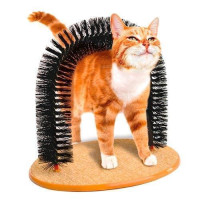 Чесалка щітка Арка когтеточка 2в1 для кішок кота Purrfect Arch