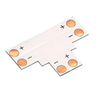 Коннектор T-образный для светодиодных лент 10мм SMD 5050 WS2811 WS2812