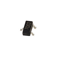 Чип N7002 2N7002 7002 SOT23, Транзистор полевой 60В 0.2А