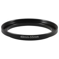 Повышающее степ кольцо 49-55мм для Canon, Nikon