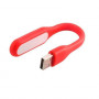 USB LED светильник 6 LED 1.2Вт, гибкая ножка