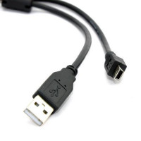 h01 USB кабель Canon EOS 400D 600D, Nikon D70 D5300 MiniUSB 1.8м