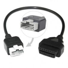 Переходник с OBD2 16pin мама на Honda 5pin папа