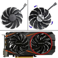 Вентилятор 88мм 12В 4пин PLD09210S12HH-B Gigabyte GTX 1050 1060 RX570