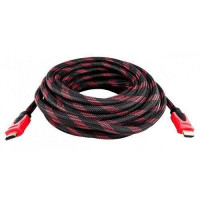 Кабель HDMI - HDMI 5м v1.3 позолоченный в оплетке