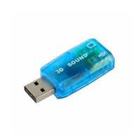 USB Звуковая карта, 5.1 3D sound