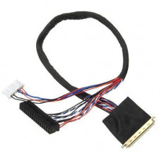 Кабель шлейф LVDS I-PEX 40pin 1канал 6бит для ЖК матриц LP140WH1