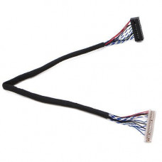 Кабель шлейф LVDS DF-14 20pin 1канал 8бит для ЖК матриц