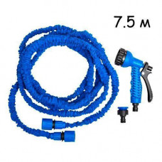 Шланг поливочный Magic Hose растягивающийся до 7.5м с насадкой