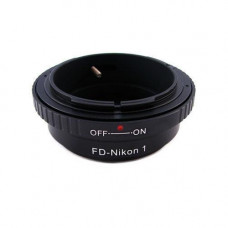 Адаптер переходник Canon FD - Nikon 1 J1, кольцо Ulata