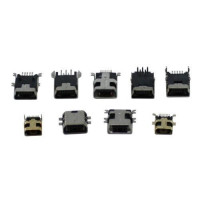 9x MiniUSB роз'єм гніздо 5-ти контактна, набір