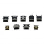 9x MiniUSB разъем гнездо 5-ти контактное, набор