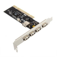 Контролер PCI перехідник на 5 портів USB 2.0