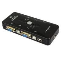 4-портовый KVM свич, переключатель USB