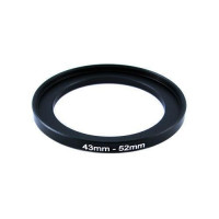 Повышающее степ кольцо 43-52мм для Canon, Nikon