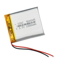 Аккумулятор 504045 Li-pol 3.7В 1000мАч для RC моделей DVR GPS MP3 MP4