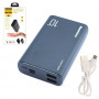 Power Bank Внешний аккумулятор 10000мАч 2xUSB Reddax RDX-256, черный