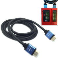 HDMI 2.0 кабель 1.5 м Premium 4K 3D позолочений