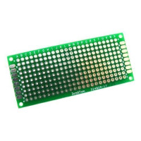 PCB 3x7 см двухсторонняя печатная плата