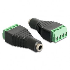 Переходник 3.5мм TRRS mini-jack джек гнездо мама - клеммники 4pin