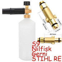 Пінна насадка пінник 1л для мийок Nilfisk Gerni STIHL RE 98 128 163, S9