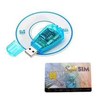 USB сим кард ридер клонер + SuperSim, MultiSim sim