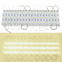 Светодиодный модуль из 3 LED 5050 светодиодов, IP67, белый