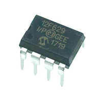 Чіп PIC12F629-I/P 12F629 DIP8, Мікроконтролер 8-біт 20МГц 1.75 КБ Flash