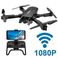 Квадрокоптер Дрон Wi-Fi 1080p 2 камеры складной SHAREFUNBAY R8