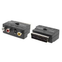 RGB Scart - Композитный 3 RCA + S-Video переходник