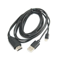 Кабель MiraScreen Lightning - HDMI 2м для iPhone переходник