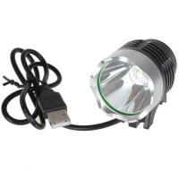 Фонарь фара велосипеда CREE XM-L T6 1200лм USB