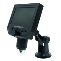 Микроскоп цифровой c 4.3 ЖК дисплеем, аккумулятором, MicroSD, 1-600X