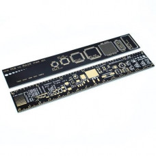 PCB Ruler линейка шаблон для электронщика радиолюбителя 15см