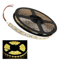 5м лента светодиодная, 300x 5050 SMD LED, желтая