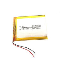 Акумулятор 404865 Li-pol 3.7 В 1800мАч для DVR GPS MP4 MP3 смартфонів