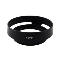 Бленда вентилируемая 49мм, металл, Leica, черная