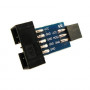 10 на 6 pin переходник, ATMEL AVRISP USBASP STK500