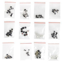 120x Кнопка тактова, мікрік, 12 видів SMD DIP, набір