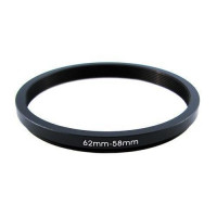 Понижающее степ кольцо 62-58мм для Canon, Nikon