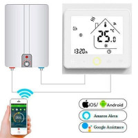 Терморегулятор Wi-Fi для газового котла 220В 3А BHT-002-GCLW, белый