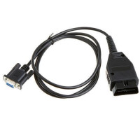 Переходник с RS232 DB9 COM мама на OBD2 16pin папа