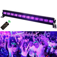 Світлодіодна панель УФ 12LED 36Вт 50см Диско стробоскоп світломузика DMX512